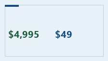 Cover graphic: 4,995 US dollars for a perpetual FastPIPE takeoff licence beside 49 US dollars a month for Jobber Core at one user - the two published prices that answer the same search.